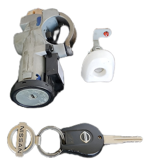 Kit Llave Control Encendido Cerradura Puerta Nissan March
