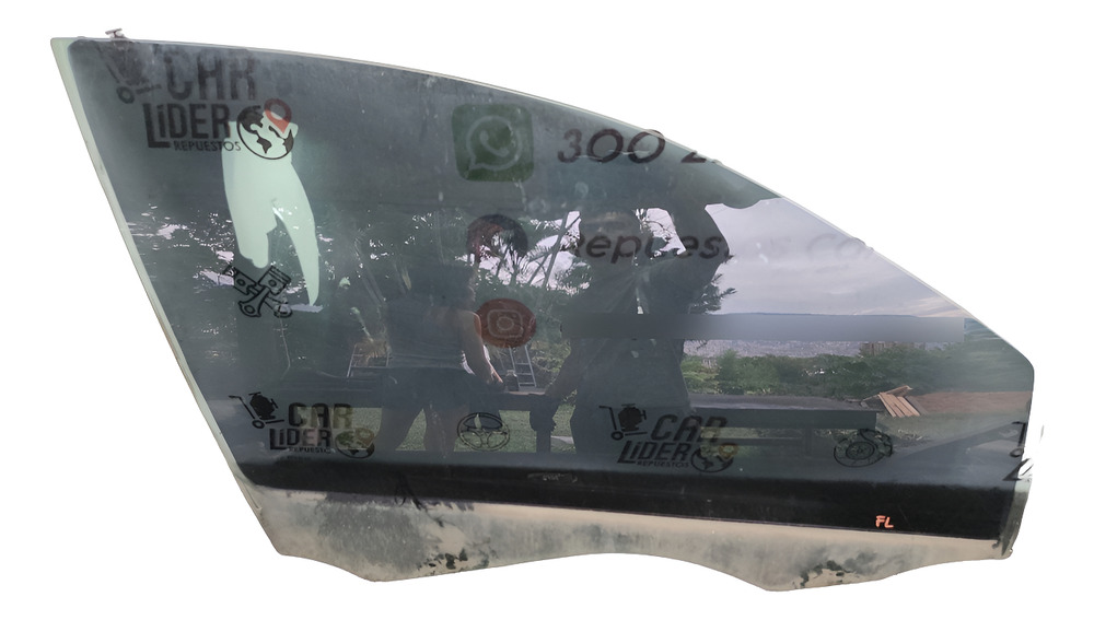 Vidrio Puerta Trasera Izquierda Renault Megane 2 2005
