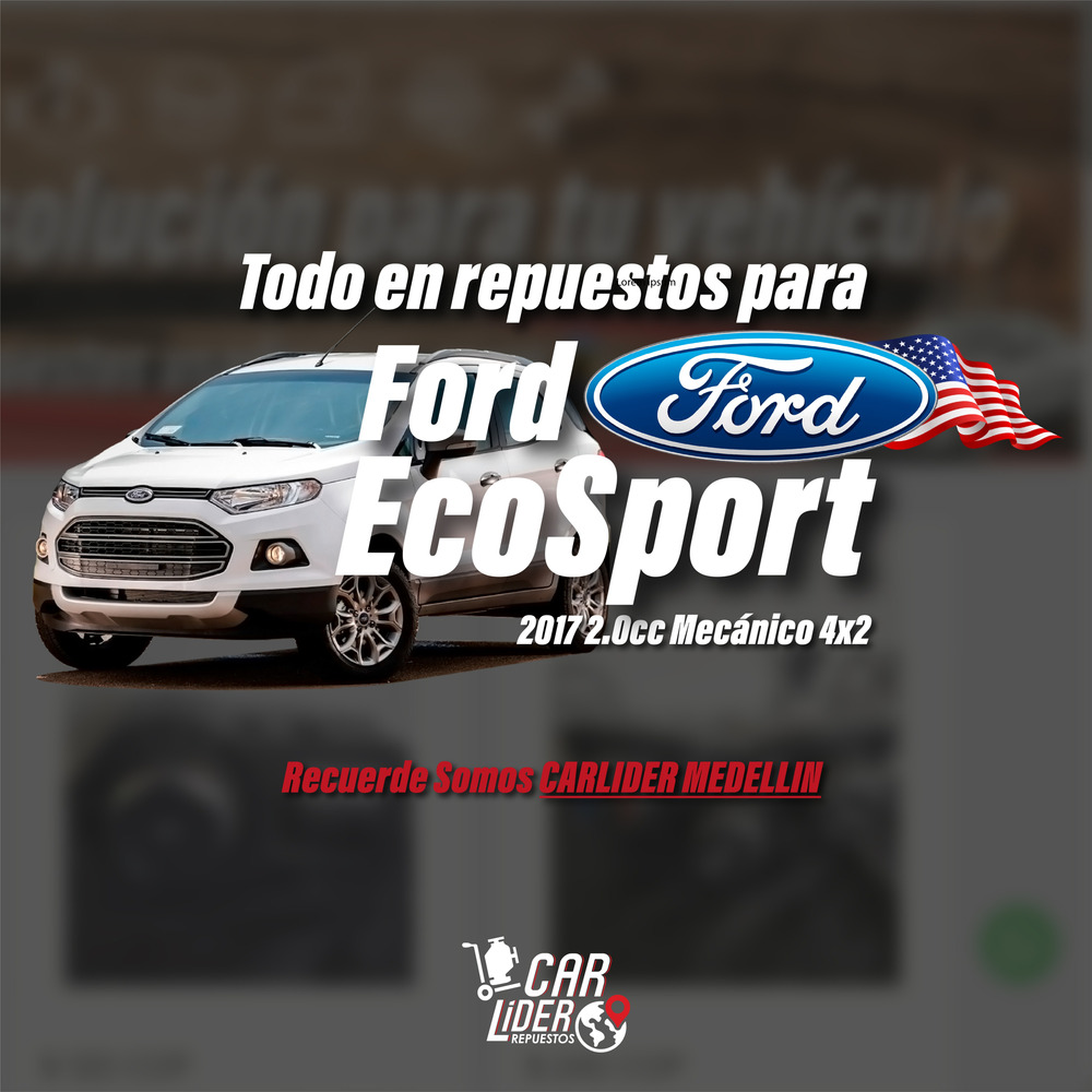 Bumper Paragolpes Trasero Ford Ecosport 2017 Mt - Image 10