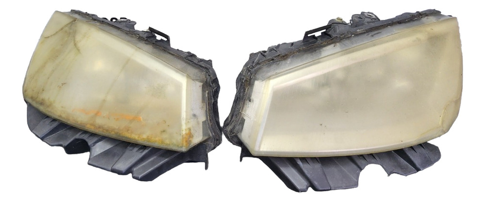 Par Farolas Para Reparar Con Motor Renault Megane 2 2005 Ambos Lados