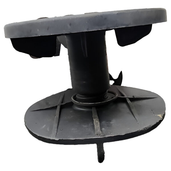 Base Soporte Llanta De Repuesto Tapa Maleta Renault Megane 2 Negro