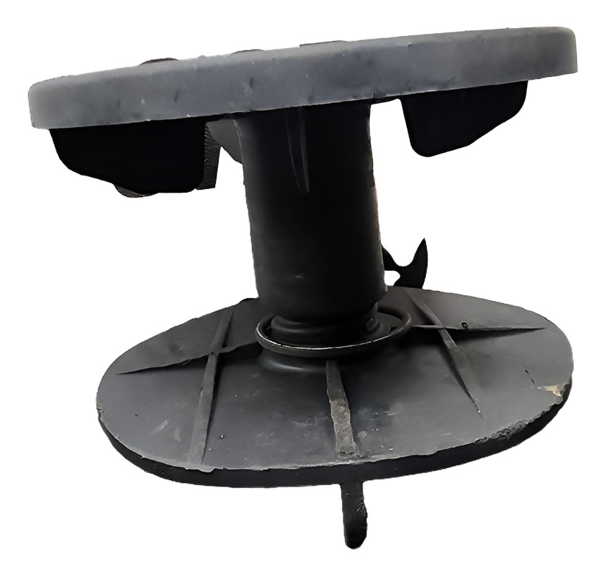 Base Soporte Llanta De Repuesto Tapa Maleta Renault Megane 2 Negro