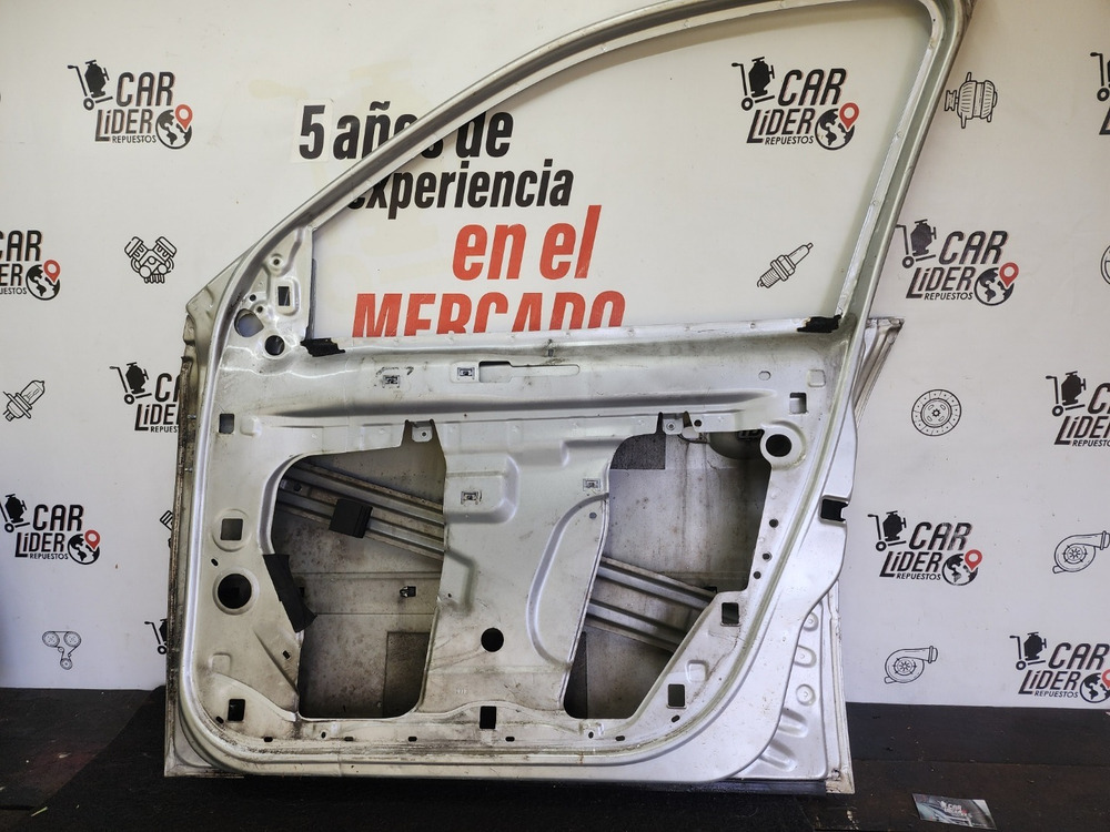 Puerta Delantera Derecha Renault Megane 2 2005 Delantera Delantero Plata - Image 4