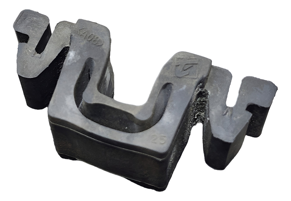 Soporte Caucho Capo Renault Megane 2 2005  At Negro