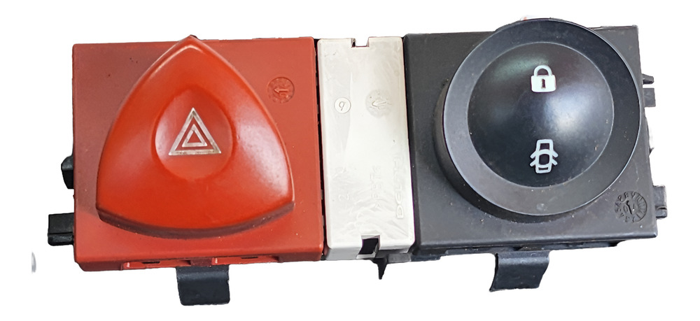 Switche Boton Luz Parqueo Seguro Puerta Renault Megane 2 05