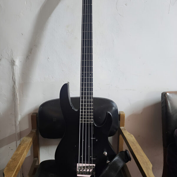 Bajo Eléctrico 5 Cuerdas Diestro Negro Tilo 5
