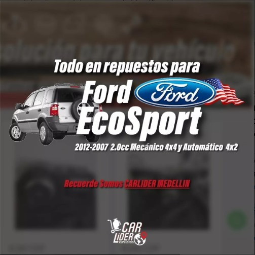 Puente Central Chasis Seguro Cardan Ford Ecosport 08 2.0 4x4 - Image 4