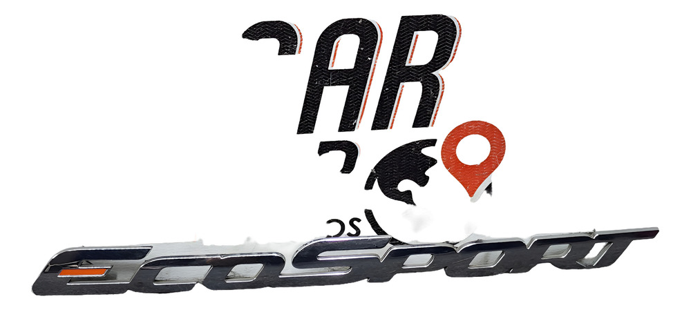 Emblema Logo Eco Sport Cromado Ford Ecosport 2017 2.0 Mt Cromado