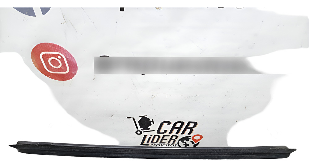 Bisel Lame Vidrio Trasero Ford Ecosport 2017 Mt
