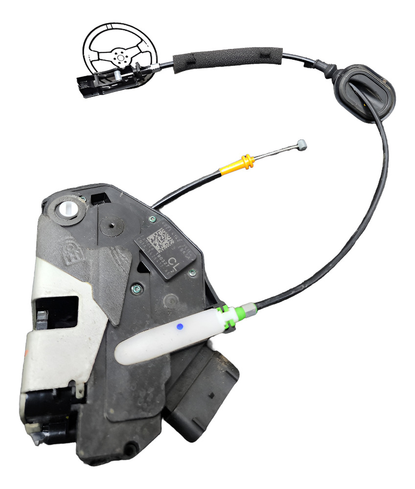 Chapa Cerradura Puerta Trasera Izq Con Guaya Ford Ecosport 2