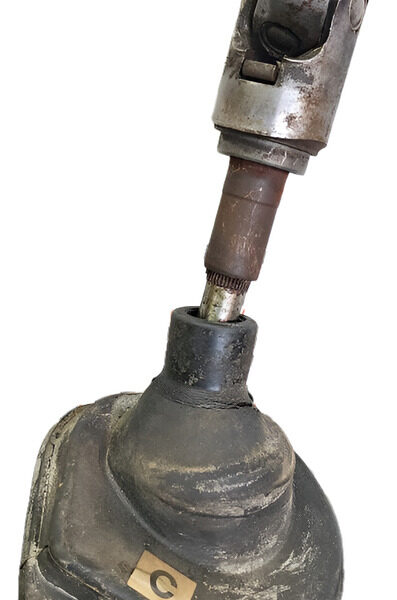 Columna De Direccion Con Crucetas Mazda 626 2000 2.0 At