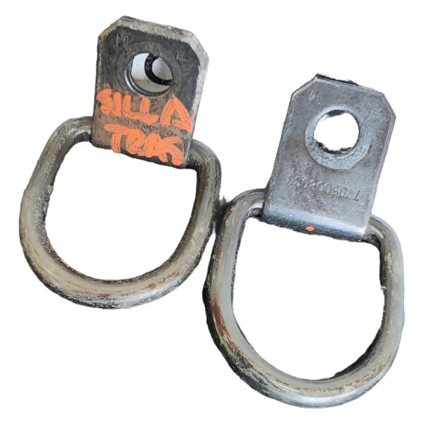 Anclaje Seguro Silla Para Bebe X2 Renault Megane 2 2005  At Negro