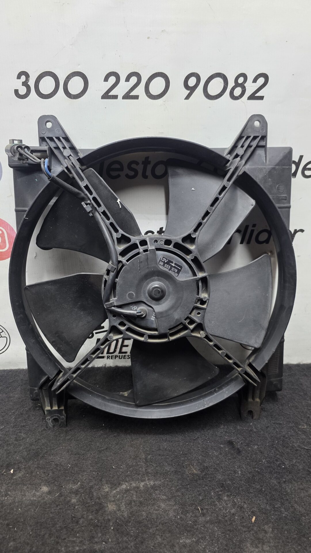 Motoventilador Radiador Motor Chevrolet Optra 1.4 2005 MT