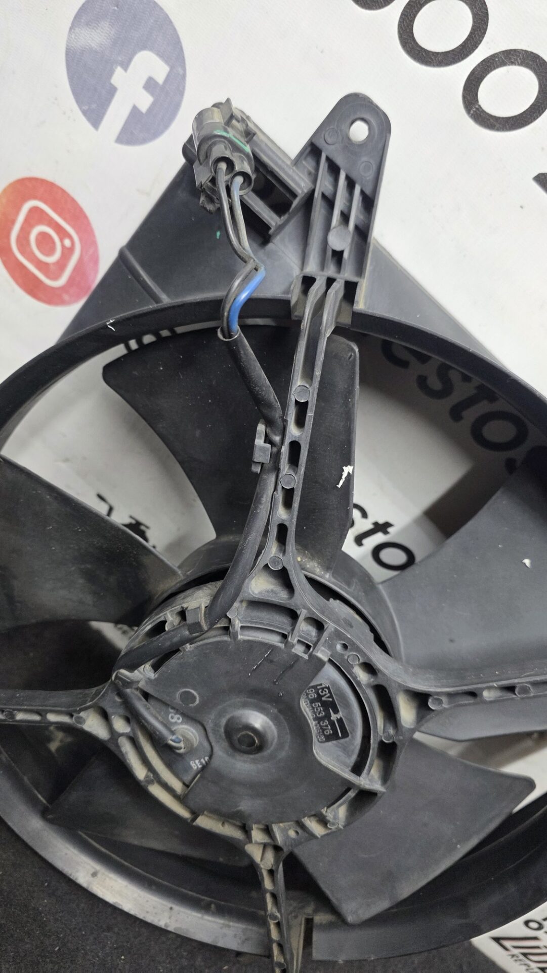 Motoventilador Radiador Motor Chevrolet Optra 1.4 2005 MT