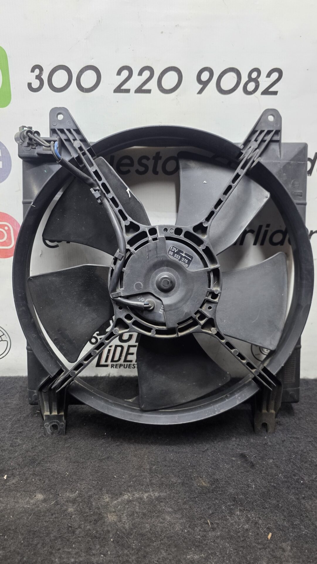 Motoventilador Radiador Motor Chevrolet Optra 1.4 2005 MT