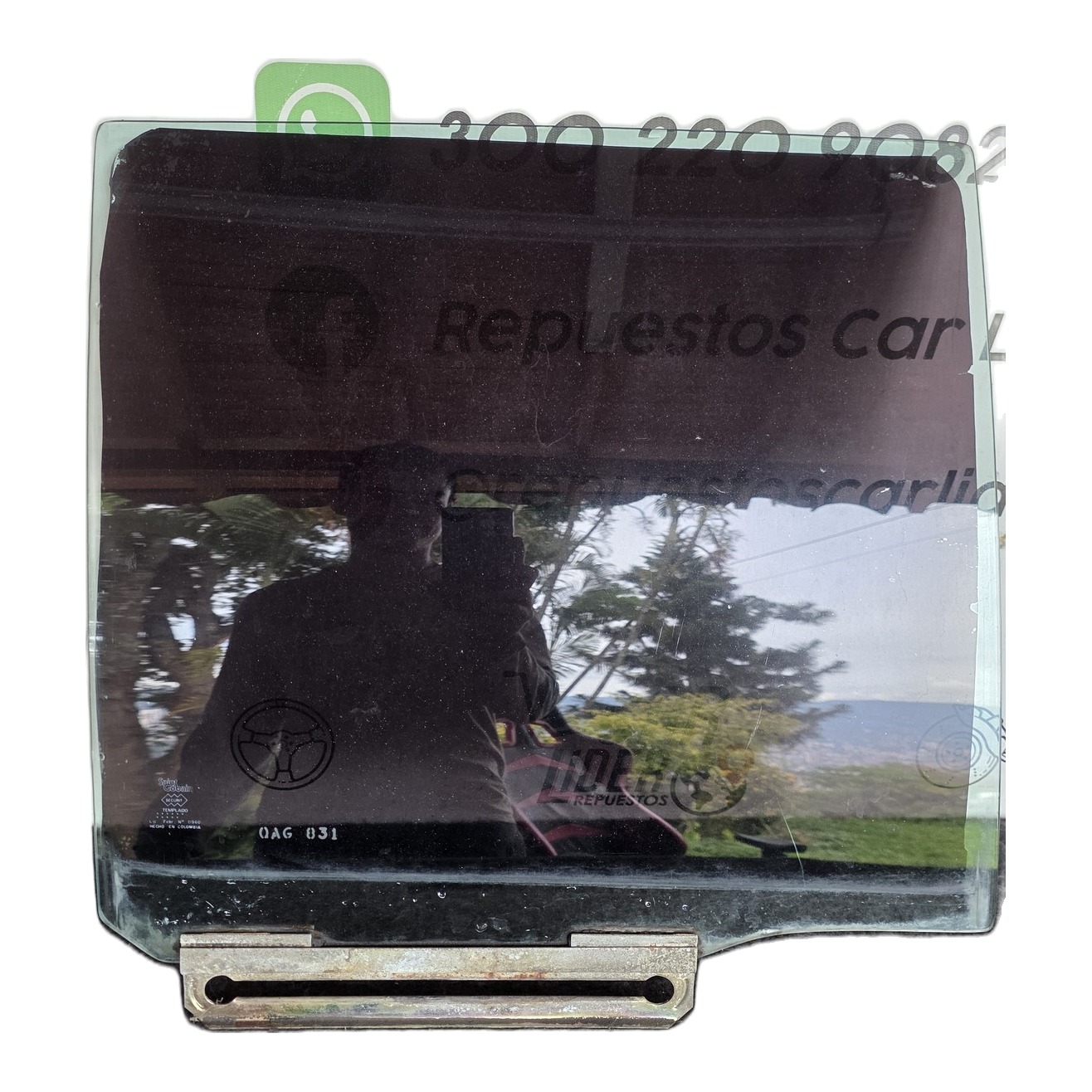 Vidrio Puerta Trasero Derecho Mazda 323 1.3 1989 MT