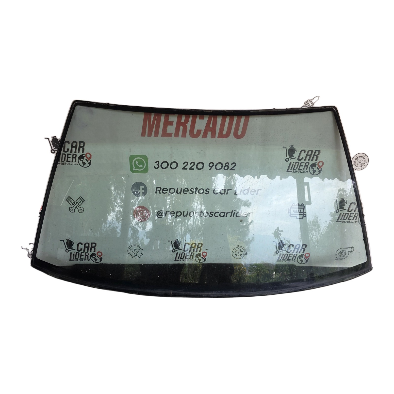 Vidrio delantero panoramico Mazda 323 HB 1.3 1989 MT