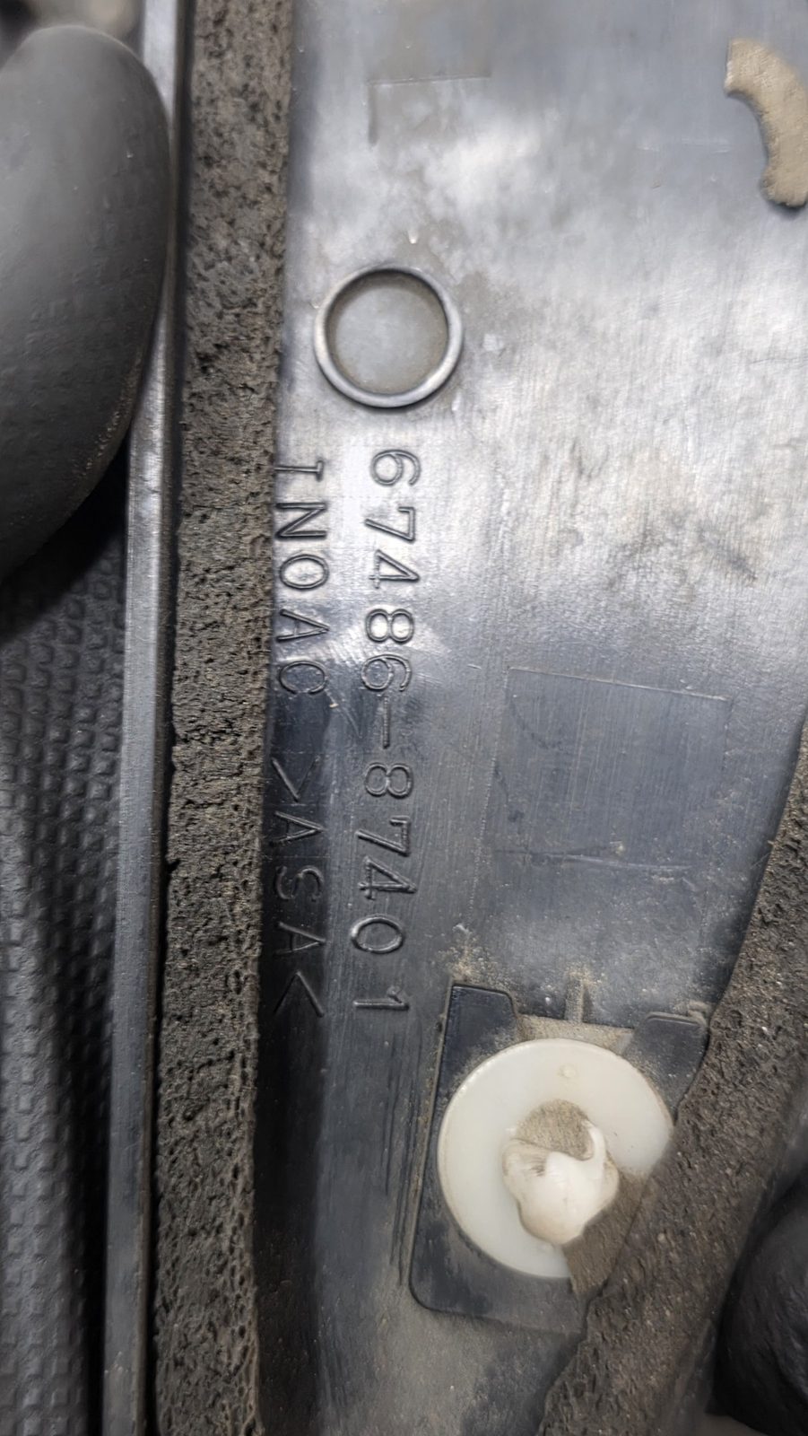 Cobertor exterior Puerta Trasera Izq Daihatsu Terios 1.3 1998 MT