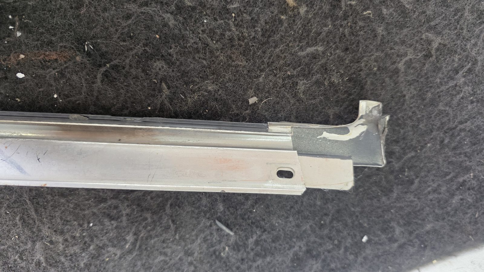 bisel vidrio Panorámico cromado derecho Nissan Sentra B13 1.6 1994 MT
