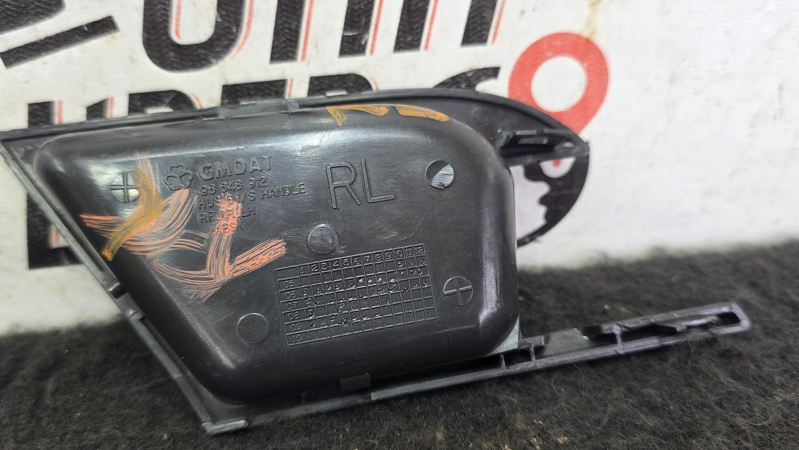 cobertor Manija int Puerta trasera izquierda Chevrolet Aveo GT 1.6 2011 MT