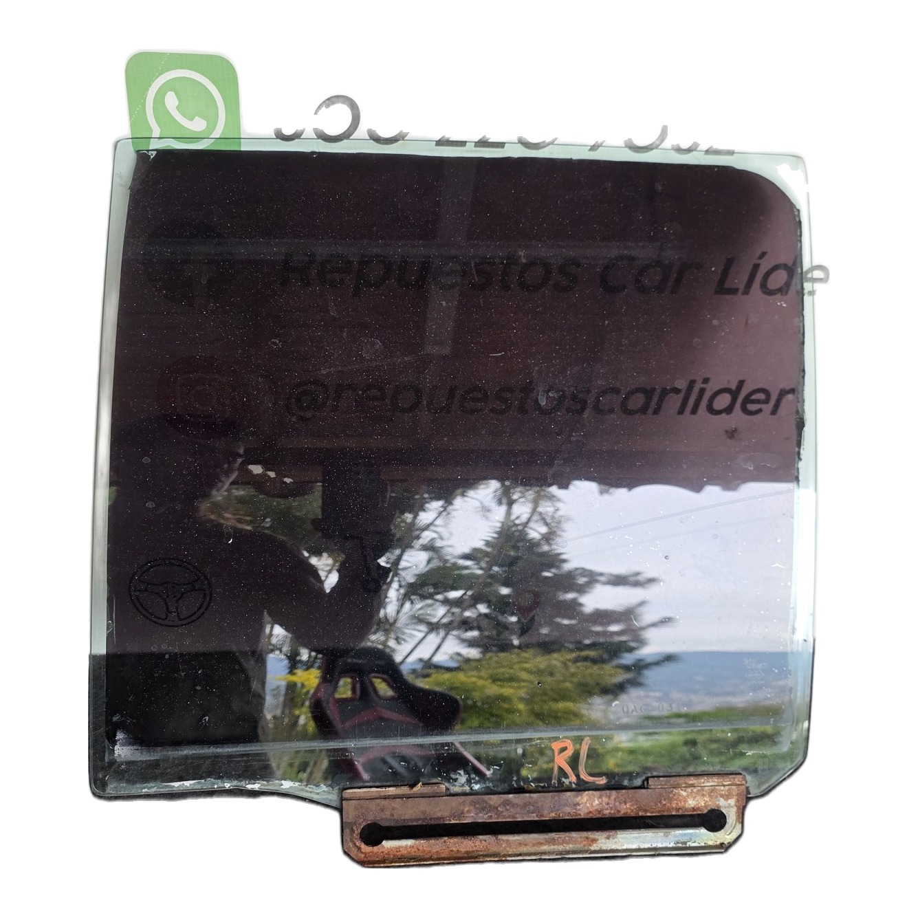 Vidrio Puerta Trasero Izquierdo Mazda 323 1.3 1989 MT