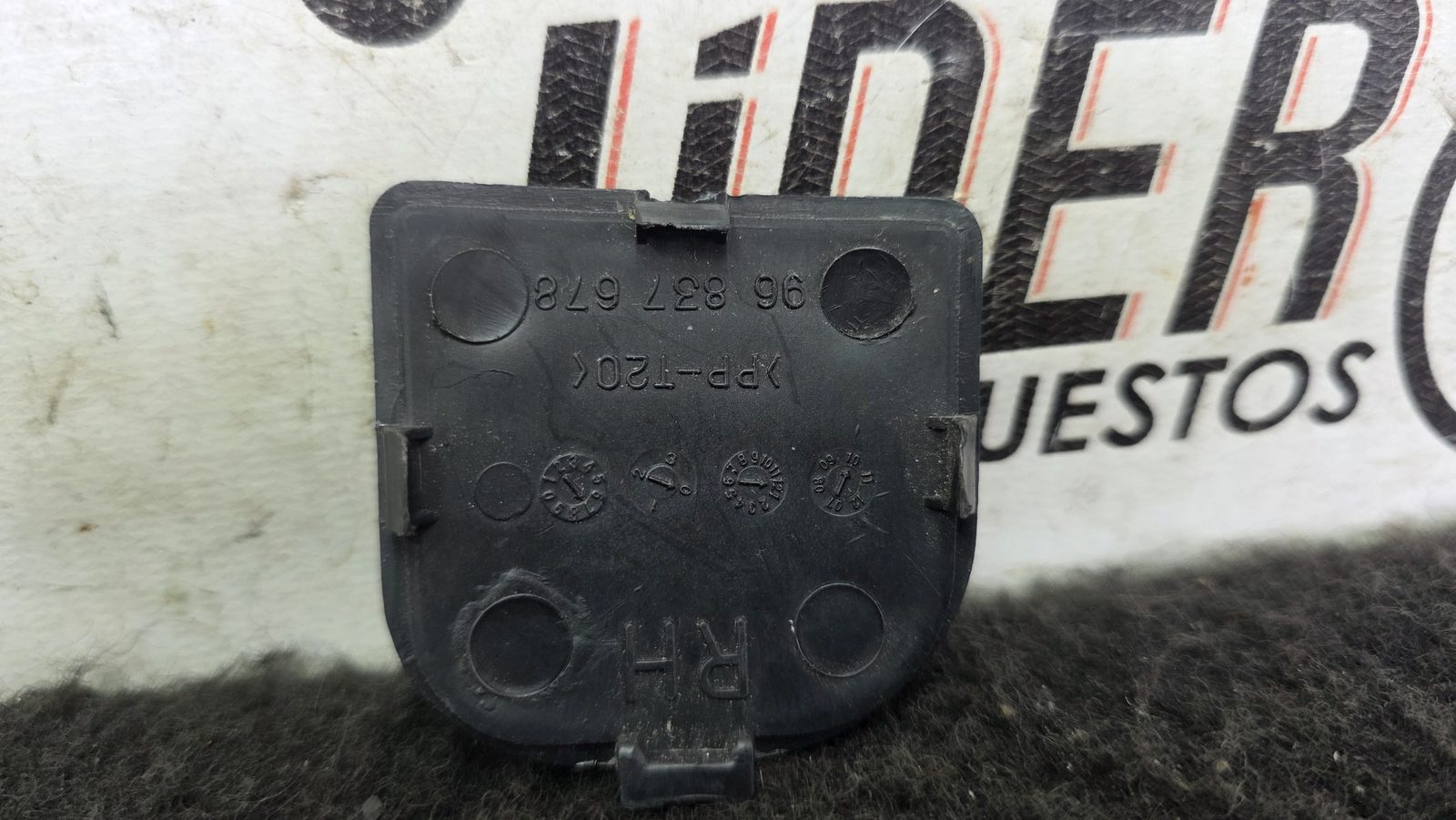 cobertor tapa Cabrilla Timón derecho Chevrolet Aveo GT 1.6 2011 MT