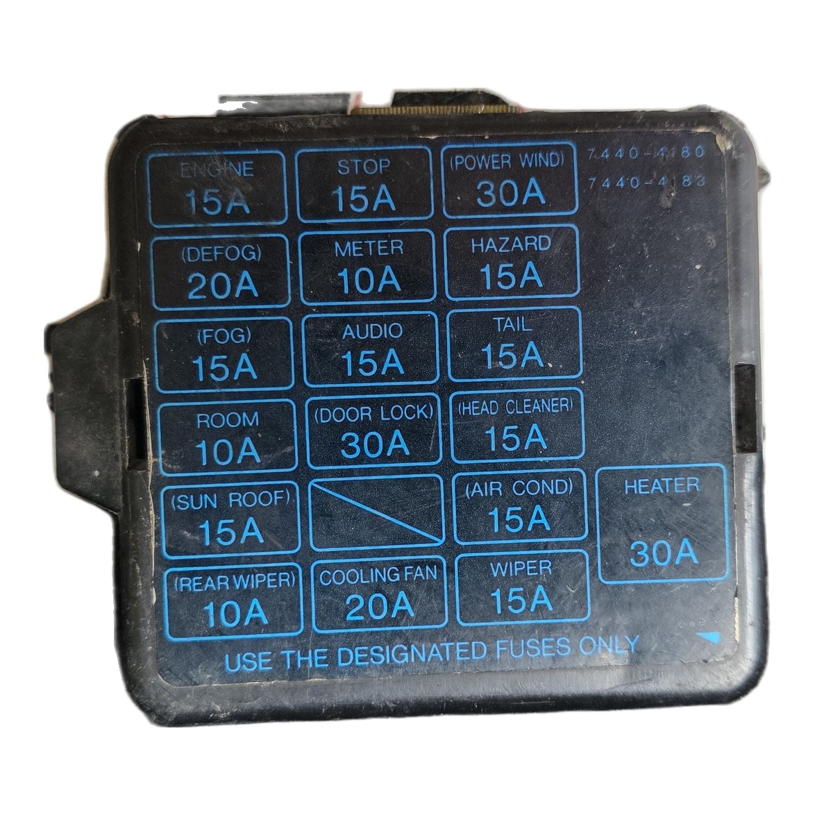 Tapa Cobertor Caja Fusilera Interior Mazda 323 1.3 1989 MT
