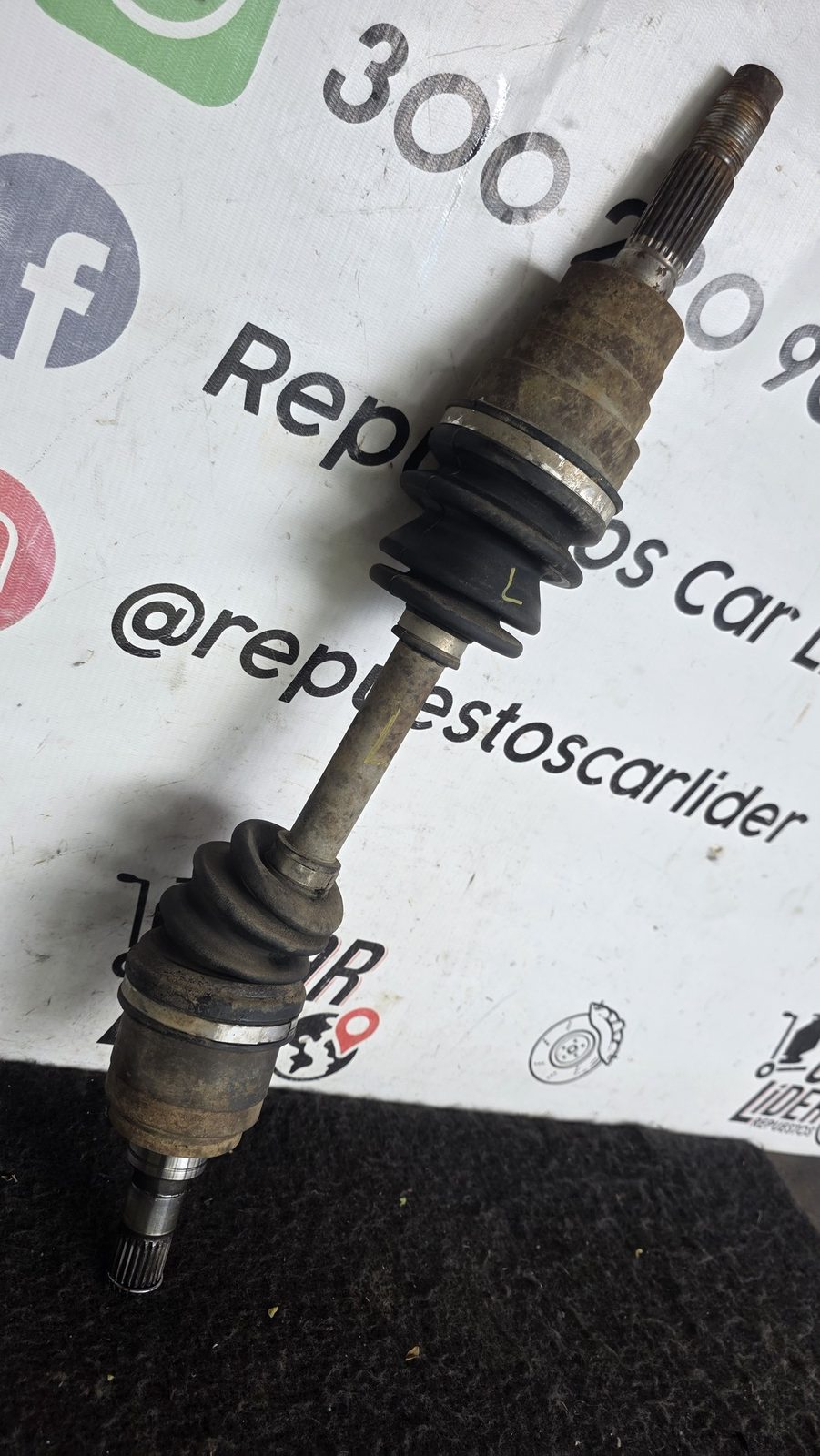 Eje Delantero izquierdo Daihatsu Terios 1.3 1998 MT