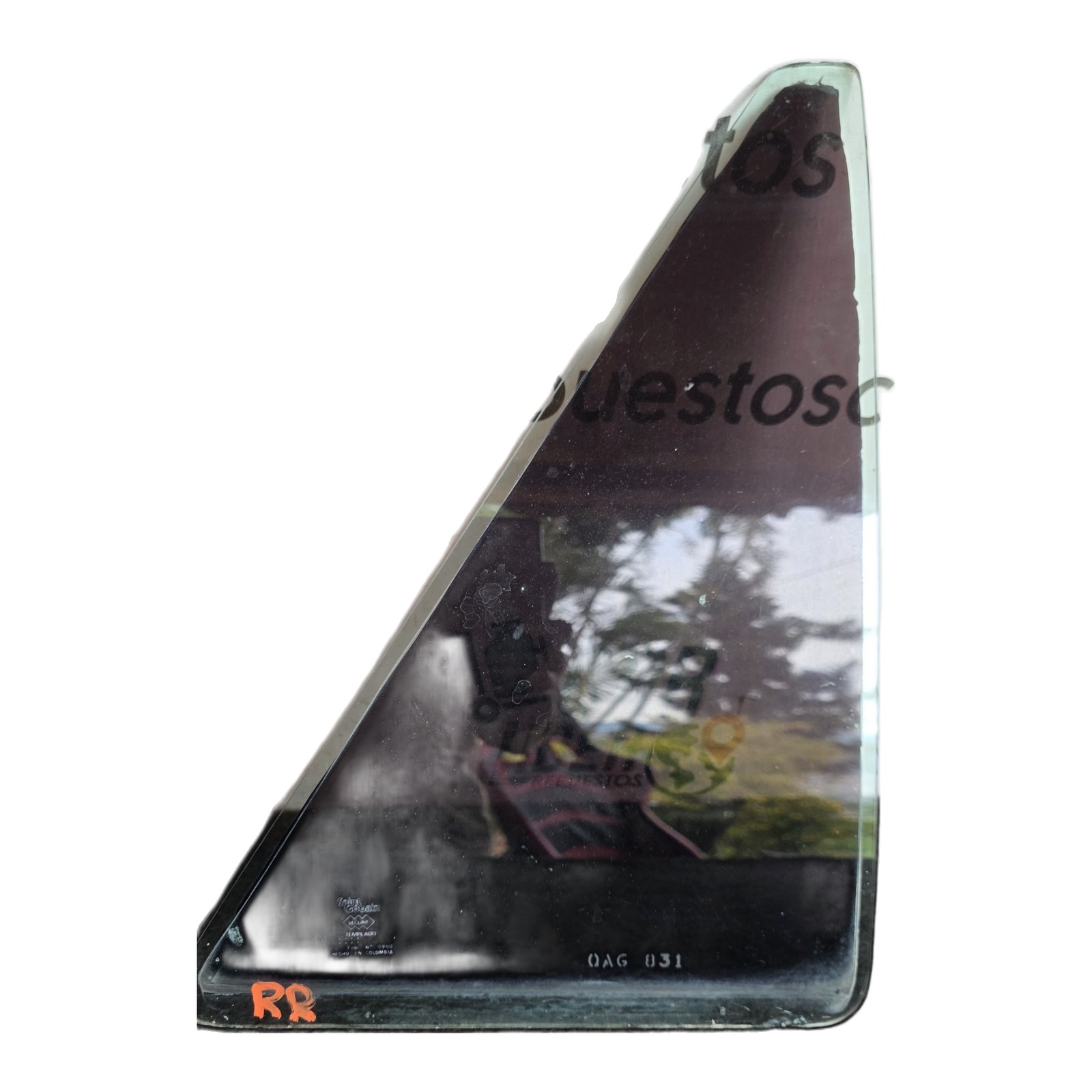 Vidrio Puerta Trasero Derecho Triangular Mazda 323 1.3 1989 MT