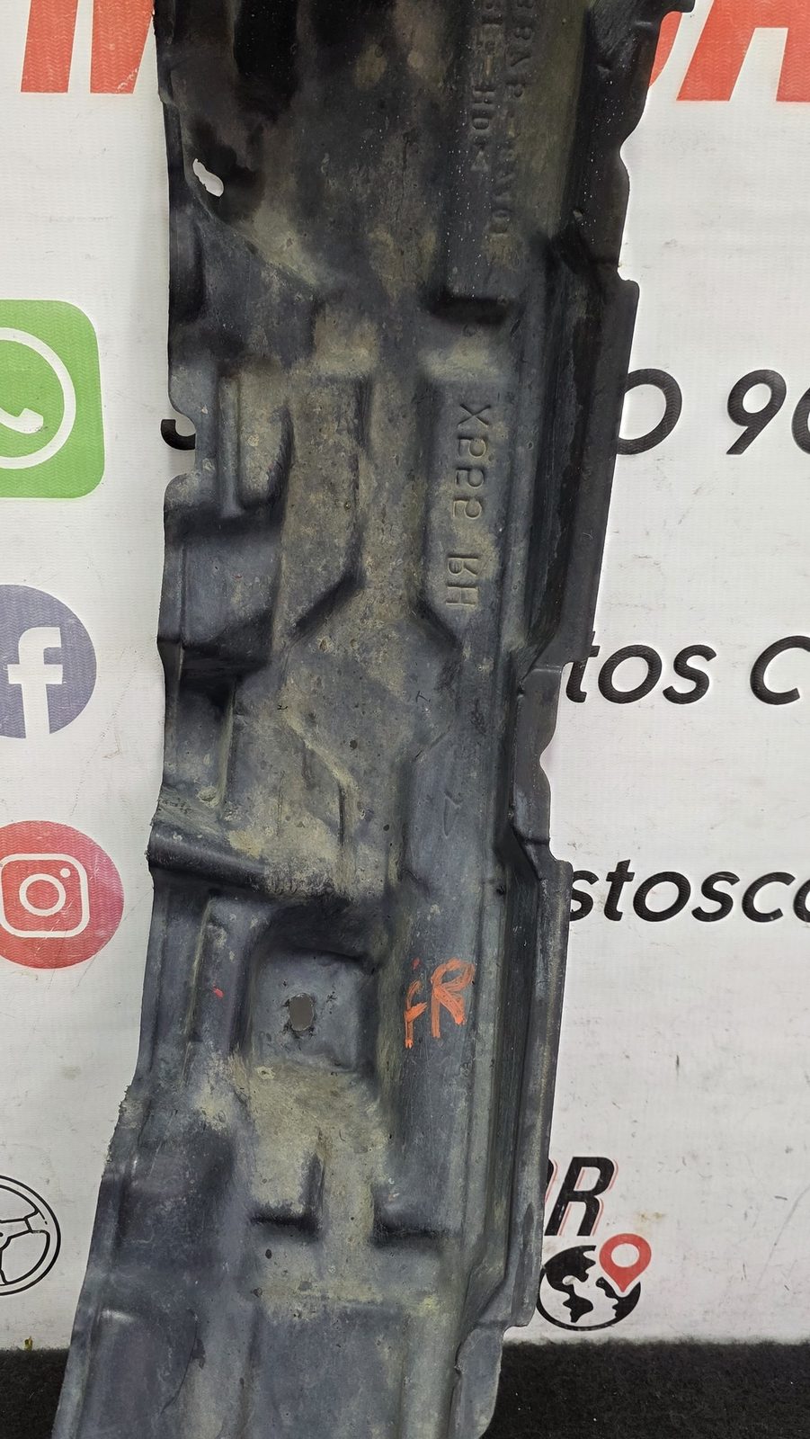 Paso Rueda Guarda barro Polvo Delantero Der Daihatsu Terios 1.3 1998 MT