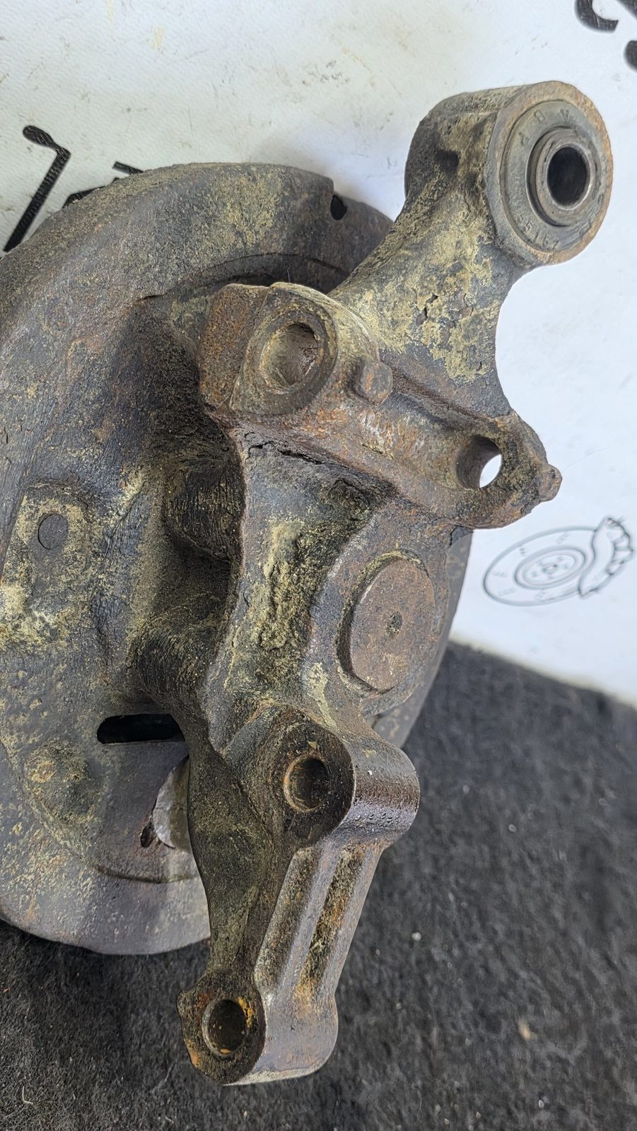 porta magueta campana freno Trasero Der Nissan Sentra B13 1.6 1994 MT